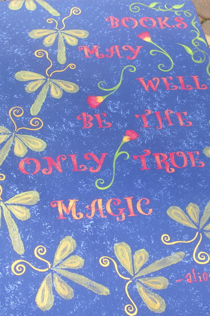Detail of Library Side Table #1