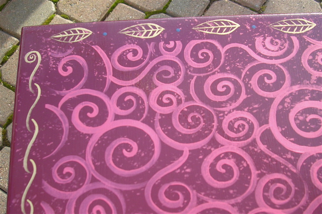 Detail of Library Side Table #2